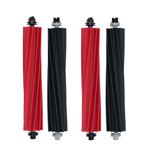 4pcs,Dual Main Brush Replacement, Roller Brushes Replacement Parts,fit for roborock S8, S8+, S8 Pro Ultra, Q8 max, Q8 max+, Q5 Pro, Q5 Pro+ Robot Vacuum Cleaner.