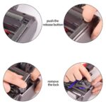 KENVOR Brush Compatible with Dyson Vacuum Cleaner V7 V8 V10 V11 V15, Cleaning Mop Head with 5 LED Lights for Hard Floors and Parquet Floors