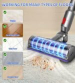 Replacement Brush Head for Dyson V7 V8 V10 V11 V15 SV10 SV11 SV12 SV14 Vacuum Cleaner Replacement Brush Head for Dyson Parquet Carpets