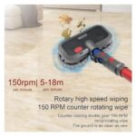 Excefore Wireless Vacuum Cleaner Wet Dry Mop Cleaning Head Floor Brush, Replacement Parts Electric Mop Head ，Compatible for Dyson V7 V8 V10 V11 V15