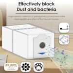 (15 Pack) N30 Omni Replacement Dust Bags Compatible With ECOVACS DEEBOT N30 Omni / N30 Pro Omni robot vacuum cleaner, Activated Carbon Filter layer, Disposable Bags, Vacuum Bag, Canister Bags