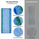 AnDongo 8 Pack Mop Pad for iRobot Braava Jet M6 Ultimate Robot Mop, Upgraded M6 Wet Mopping Pad, Washable Microfiber Replacement Cleaning Pad