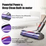 Odashen Direct Drive Cleaner Head Turbine Floor Tool for Dyson V7 V8 V10 V11 V15 Cyclone Cordless Vacuum Cleaner, Motorhead Cleaner Head Brush Turbine Tool, Replacement Part 967483-04