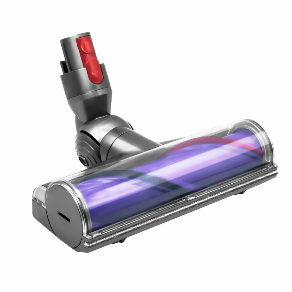 Quick-Release Motorhead Cleaner Compatible with Dyson V7 V8 V10 V11 V15 Vacuums Animal Absolute Models Cleaner Head Dyson Replacement Part Electric Head for Hardwood Floor Carpets SV10 SV11 SV12 SV14