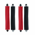 4pcs,Dual Main Brush Replacement, Roller Brushes Replacement Parts,fit for roborock S8, S8+, S8 Pro Ultra, Q8 max, Q8 max+, Q5 Pro, Q5 Pro+ Robot Vacuum Cleaner.