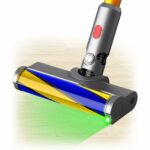Nekuma Vacuum Attachments with Dust Detect Green Light for Dyson V7 V8 V10 V11 V15 Cordless Cleaners, Hard Floor Soft Roller Brush Head Motorhead Replacement Accessories Parts