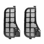 Tiardey 2Pack Vacuum Cleaner Tank Filter for Roborock G20, Vacuum Robot Accessories, Cleaning Tank Filter Accessories(Black)