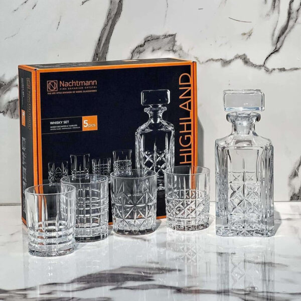 تنگ و لیوان ناخمن مدل Nachtmann Highland بسته 5 عددی - تصویر 6