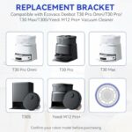Mop Pad Plate Accessories for Ecovacs Deebot T30 Pro Omni/T30 Pro/T30 Max/T30S/T50/N30 PRO/N30 OMNI/ N30 PRO OMNI/Yeedi M12 Pro+ Vacuum Cleaner – Board Holder Replacement Part Attachment