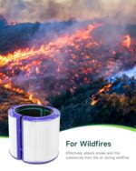 Future Way True HEPA Filter Replacement for Dyson TP04/HP04/DP04 Air Purifier, 360 Combi Glass Carbon Filter, 2-Pack