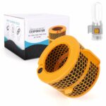 Bukela Air Purifier Replacement Carbon Fiber Filter for Dyson PH01 PH02 PH03 PH04 Orange