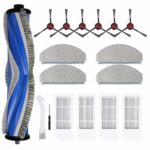 17 PCS Accessories for ECOVACS DEEBOT N20 Plus/ N20 PRO Plus Robot Vacuum, Replacement Parts Dual Main Brush, Side Brush, Filter, Mop Pad