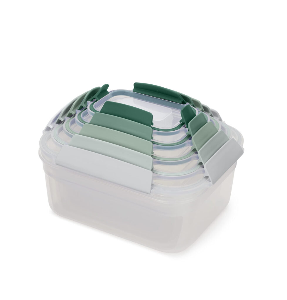 ظرف نگهدارنده جوزف جوزف مدل Nest Green بسته 5 عددی