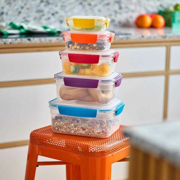 ظرف نگهدارنده جوزف جوزف مدل JOSEPH JOSEPH Nest Color  بسته 5 عددی - تصویر 3