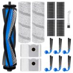 Accessory Set for Ecovacs Deebot X11 Pro Omni Robot Vacuum Cleaner, 1 Main Brush, 6 Side Brush, 2 Brush Roller, 2 Dust Bags, 4 HEPA Filters, 1 Cleaning Tool
