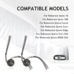 8pcs Side Brushes Replacement Parts for Roborock Saros 10 / Saros 10R / Qrevo Curve/Qrevo Curve/Qrevo Edge/Qrevo Curv S5X / Qrevo Edge S5A / QV 35S/35A, Q10 S5/X5, Q7 M5 Vacuum Cleaner Robot