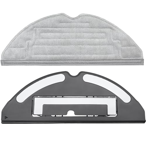 Wipes with Replacement Holder Accessory for Roborock S8/S8 +/S8 Pro Ultra/S7/S7 Maxv/S7 Maxv Ultra/S7 Pro Ultra, Mop Cloths Holder Pad Replacement Parts