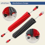 Main Brush Accessories for Roborock S8 MaxV Ultra/S8 Max Ultra/Qrevo Master/Qrevo Slim, Rubber Main Brush Replacement for Roborock S8 MaxV Ultra/S8 Max Ultra