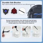 N20 Accessories Replacement Compatible with Ecovacs Deebot N20, N20 Plus, N20 Pro Plus Robot Vacuum Cleaner, 1 Main Brush, 4 Filters, 4 Side Brushes, 4 Mop Wipes, 1 Cleaning Brush