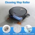 Accessory Set Replacement Parts for Ecovacs Deebot X9 Pro Omni Vacuum Cleaner, 1 Main Brush, 2 Mop Roller, 6 Dust Bags, 4 HEPA Filters, 6 Side Brushes, 1 Set of Clean Tools
