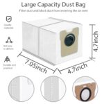 Ytaland Replacement Parts Accessories for Xiaomi Robot Vacuum X20 Max/ X20 Pro Robot Vacuum Cleaner (1 Main Brush, 4 Side Brushes, 4 HEPA Filters, 4 Dust Bags, 4 Mop Pads)