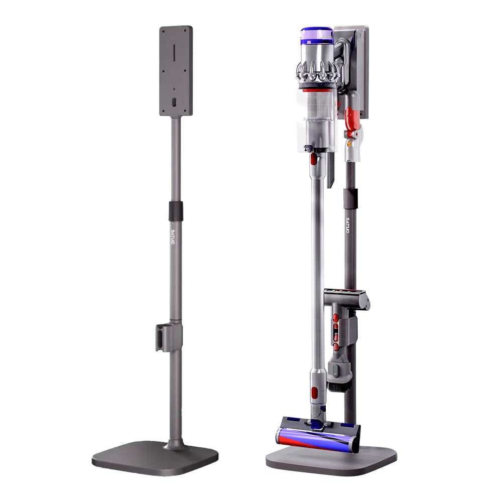 WuYan Telescopic Vacuum Cleaner Stand Compatible with Dyson V7 V8 SV10 V11 SV12 V15 Metal Storage Vacuum Floor Rack Stable Holder Bracket Organizer Household Accessories