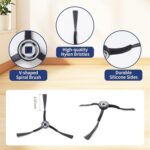 15 Piece Accessory Set for ECOVACS DEEBOT X8 Omni/X8 Pro Omni, Includes 1 Main Brush, 4 Dust Bags, 4 Filters, 4 Side Brush Heads and 2 Wheels