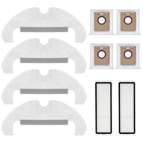 Vacuum Cleaner Accessory Kit for Dreame L10 Ultra, Set Contains 2 Filters, 4 Wipes, 4 Dust Bags