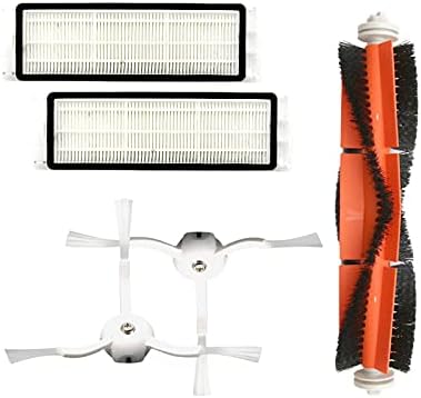 Pack of 5 Replacement Parts for Xiaomi Mi Robot 1/2/Mijia, Accessories for Xiaomi Roborock S50 S51, 1 Main Brush, 2 Side Brushes, 2 HEPA Filters_69490704a093e.jpeg Pack of 5 Replacement Parts for Xiaomi Mi Robot 1/2/Mijia, Accessories for Xiaomi Roborock S50 S51, 1 Main Brush, 2 Side Brushes, 2 HEPA Filters