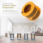 1 Pack 2-IN-1 Dyson Air Purifier Filter Replacement, Orange Carbon Fiber Air Humidifier Filter Replacement for Dyson Air Purifier Humidifier PH01 PH02 PH03 PH04 PH3A