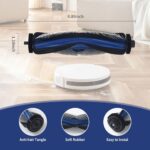 15 Piece Accessory Set for ECOVACS DEEBOT X8 Omni/X8 Pro Omni, Includes 1 Main Brush, 4 Dust Bags, 4 Filters, 4 Side Brush Heads and 2 Wheels