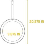 تابه کربن استیل 38 سانتی لاج Lodge Carbon Steel Skillet - تصویر 2