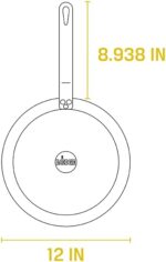 تابه کربن استیل 38 سانتی لاج Lodge Carbon Steel Skillet - تصویر 3