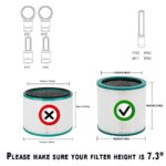 HEPA Filter Replacement for Dyson Air Purifier, Change Filter Compatible with Dyson Pure Cool Link AM11 TP00 TP02 TP03 BP01 Air Purifier, Replaces Part # 968126-03