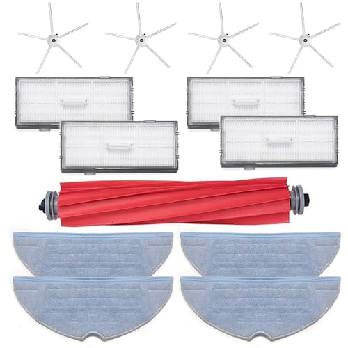INF Replacement Accessories for Xiaomi Roborock S7 S7+ S7 Plus S7 MaxV Plus Ultra T7 T7S T7 Plus T7 Plus Main Brush Side Brushes High Efficiency HEPA Air Filters Wipes