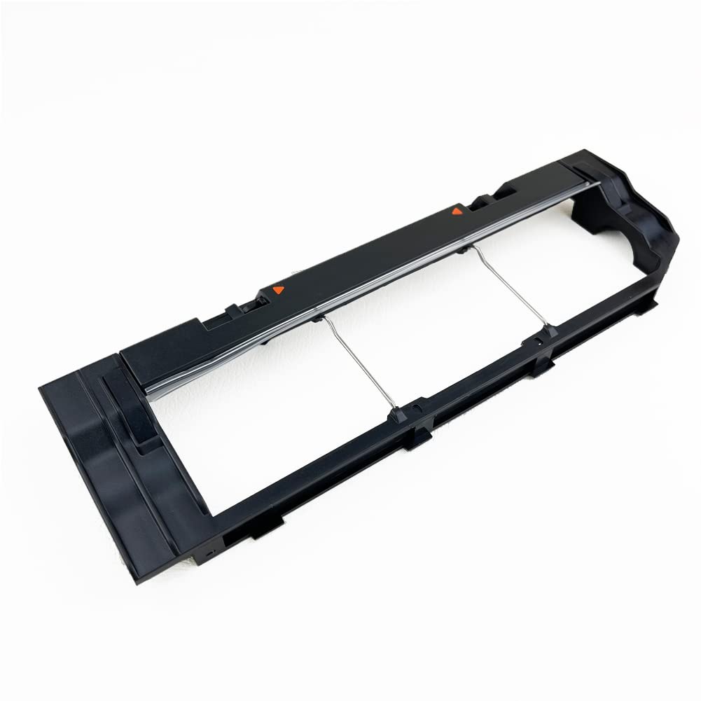 S YTALAND Replacement Main Brush Back Cover for Roborock E4, E5, S4, S5, S6, S5 Max, S6 Max Robot Vacuum Cleaner (Black)