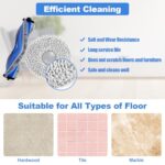 Replacement Accessory Set for Ecovacs Deebot T30 Pro Omni, Robot Vacuum Cleaner Replacement Accessories, 2 Side Brushes Replacement Parts Set, 1 Main Brush, 4 Pro Wipes, 2 Dust Bags, 2 Filters and 1