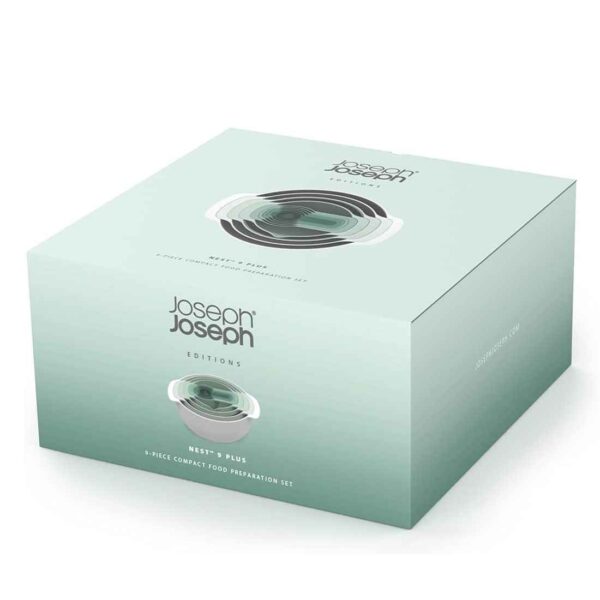 سرویس کاسه و پیمانه سبز جوزف جوزف مدل Joseph Joseph NEST - تصویر 6