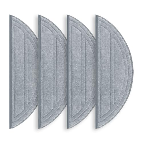 4 Wipes for Roborock Q10 S5, Robot Vacuum Cleaner Accessories for Roborock Q10 S5+ Cleaning Pad Original Mop Replacement Parts Mop Cloth Washable