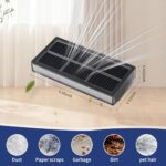 15 Piece Accessory Set for ECOVACS DEEBOT X8 Omni/X8 Pro Omni, Includes 1 Main Brush, 4 Dust Bags, 4 Filters, 4 Side Brush Heads and 2 Wheels