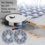 Accessories for Ecovacs DEEBOT X1 Omni / X1 e Omni, Replacement Parts for Ecovacs Deebot X1 Turbo Vacuum Cleaner, 2 Main Brushes, 4 HEPA Filters, 6 Wipes, 8 Side Brushes, 2 Cleaning Brushes