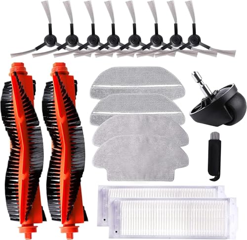 KEEPOW 18 Piece Accessories for Xiaomi Mi Robot Vacuum Cleaner Mop 2S/Mop P/Mop Pro Robot Vacuum Cleaner Replacement Parts