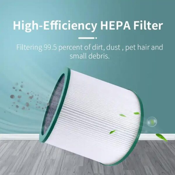 Replacement Air Purifier HEPA Filter 968126-03 for Dyson Pure Cool Link TP01, TP02 and BP01 Air Purifier