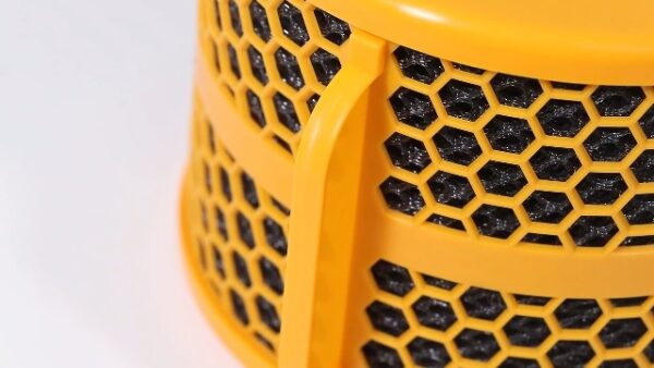 1 Pack 2-IN-1 Dyson Air Purifier Filter Replacement, Orange Carbon Fiber Air Humidifier Filter Replacement for Dyson Air Purifier Humidifier PH01 PH02 PH03 PH04 PH3A