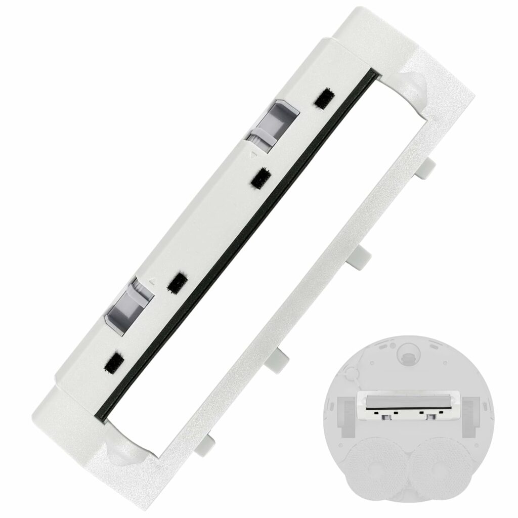 Main Brush Cover for Roborock Saros 10R, QRevo Curv S5X, Qrevo Edge S5A, Qrevo Curv, Q Revo Edge Robot Vacuum Cleaner, Roller Brush Cover Replacement Accessories