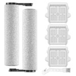 Ytaland Replacement Parts Accessories for Roborock F25 / F25 ACE / F25 RT / F25 LT / F25 ALT Wet and Dry Vacuum Cleaner, 2 Brush Rollers + 3 Filters
