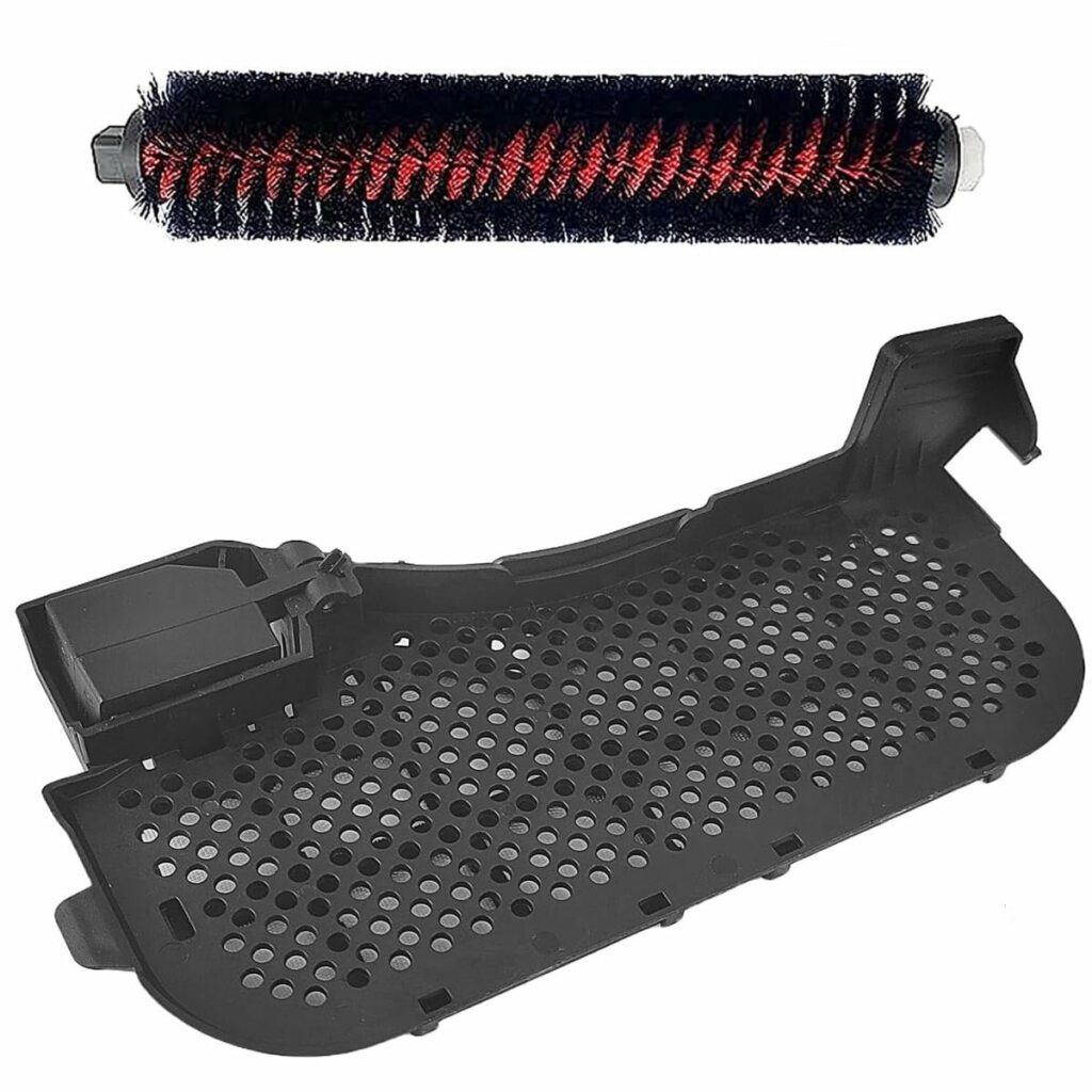 For Roborock S8 Pro Ultra Accessories – Self-Cleaning Cleaning Brush and Tank Filter Replacement Parts with Removable Water Filter