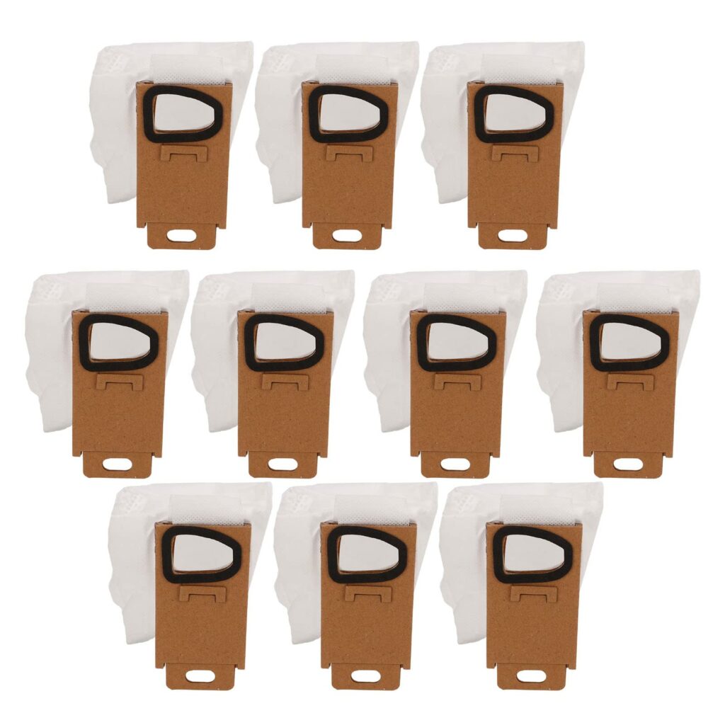 Pwshymi 10 pcs Replacement Dust Bag Dust Collection Bag Compatible with Roborock H7 H6 Vacuum Cleaner Accessories Replacement Parts