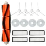 Pack of 13 Accessories for Dreame L10s Ultra/Xiaomi X10 Robot Vacuum Cleaner Replacement Parts, Main Brush, HEPA Filter, Side Brush and Cleaning Brush Set for Dreame L10s Ultra / S10 / S10 PRO /