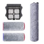 Ytaland Brush Roller Replacement Parts for Roborock Dyad Smart Wireless Wet Dry Vacuum Cleaner (3 Brush Roller + 1 HEPA Filter) (Not for model dyad pro)